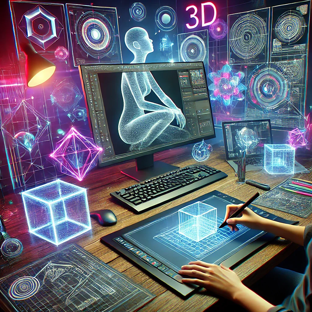 2D/3D Designing